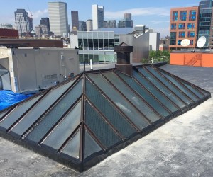 AFTER - Restaurant - Commercial Custom Skylight Window Replacement - South Boston - July, 2015