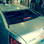 Back Window - BEFORE - Nissan Maxima