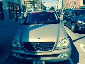 Windshield Replacement - AFTER - Mercedes